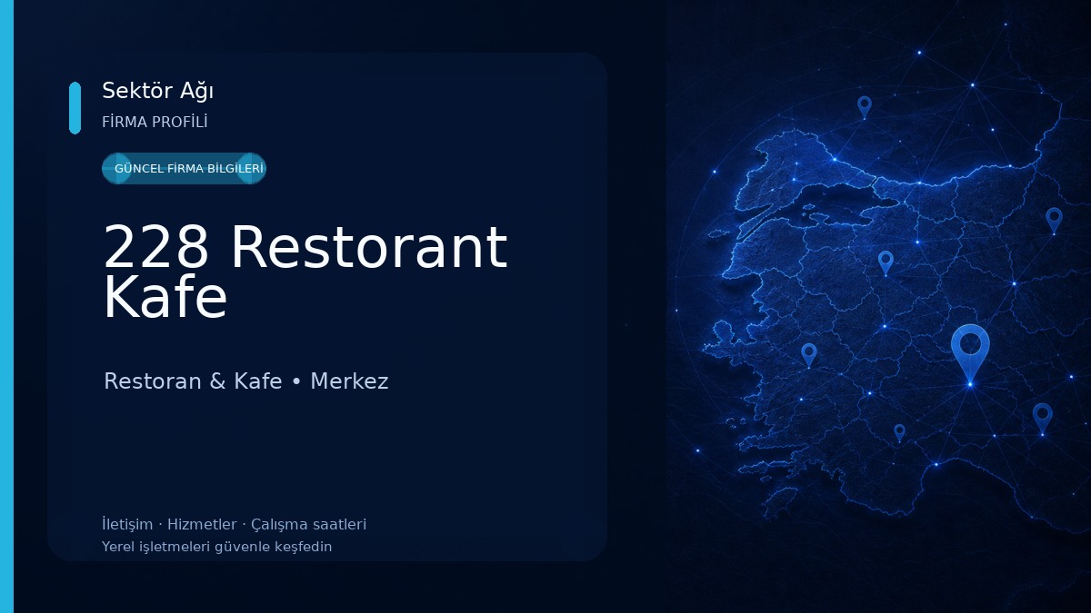 228 Restorant Kafe