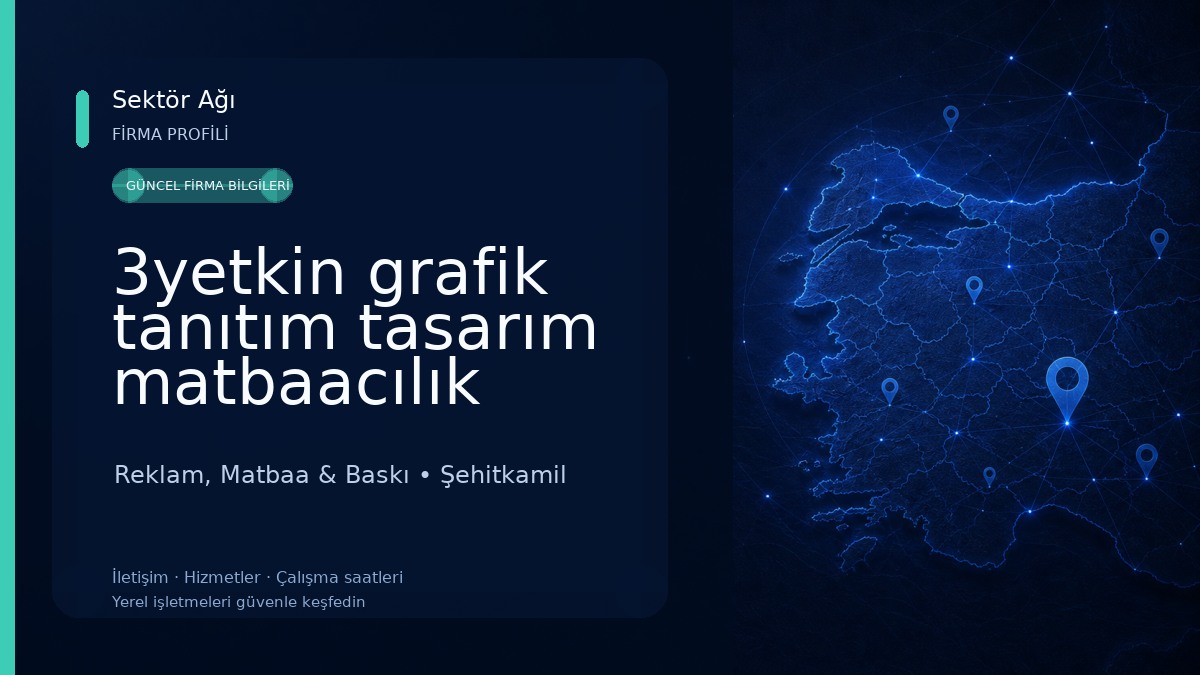 3yetkin grafik tanıtım tasarım matbaacılık Reklam, Matbaa & Baskı