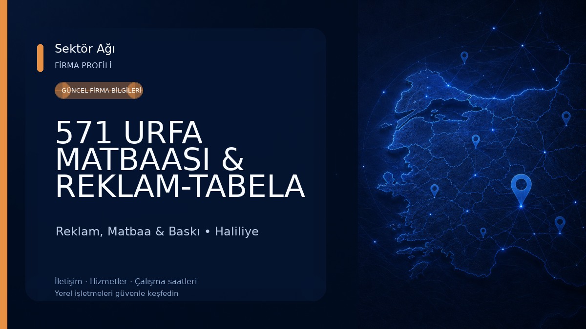571 URFA MATBAASI & REKLAM-TABELA