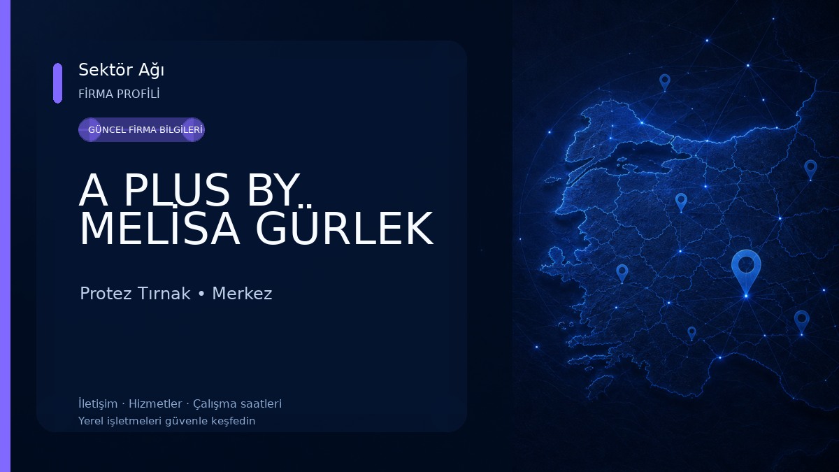 A PLUS BY MELİSA GÜRLEK Protez Tırnak