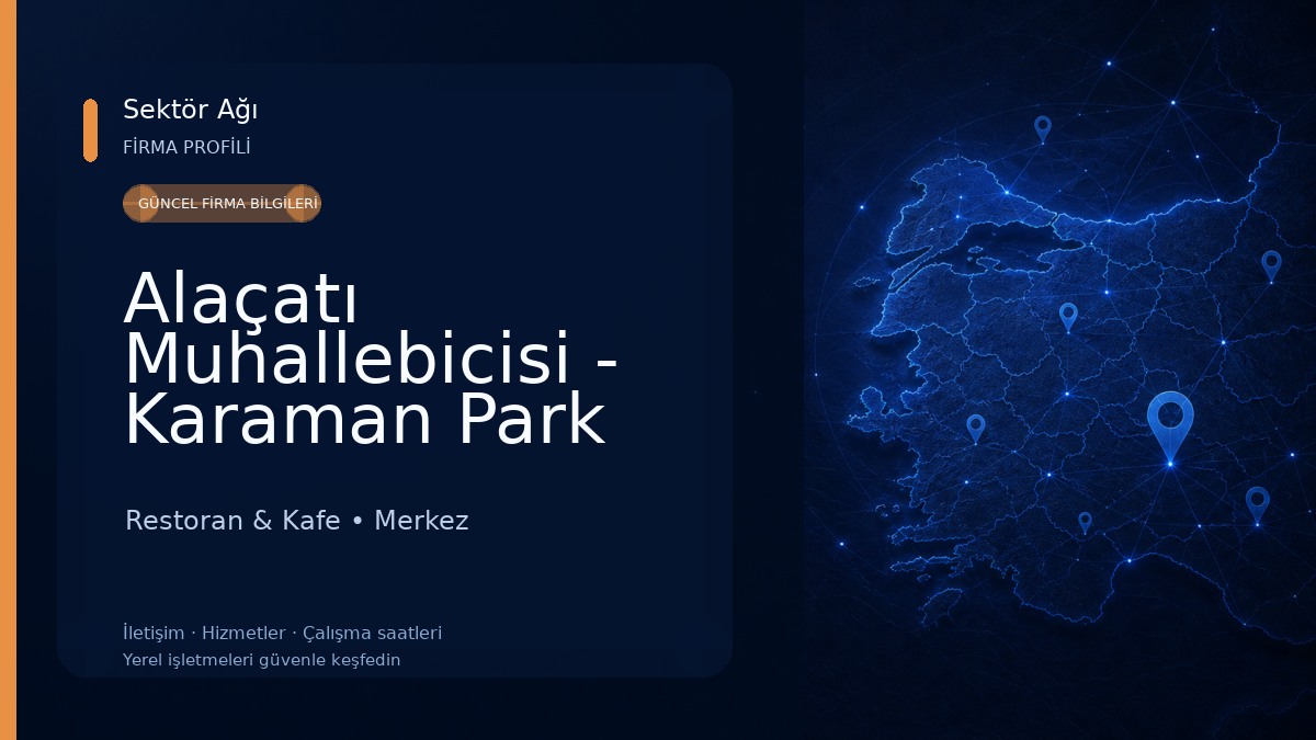 Alaçatı Muhallebicisi - Karaman Park AVM