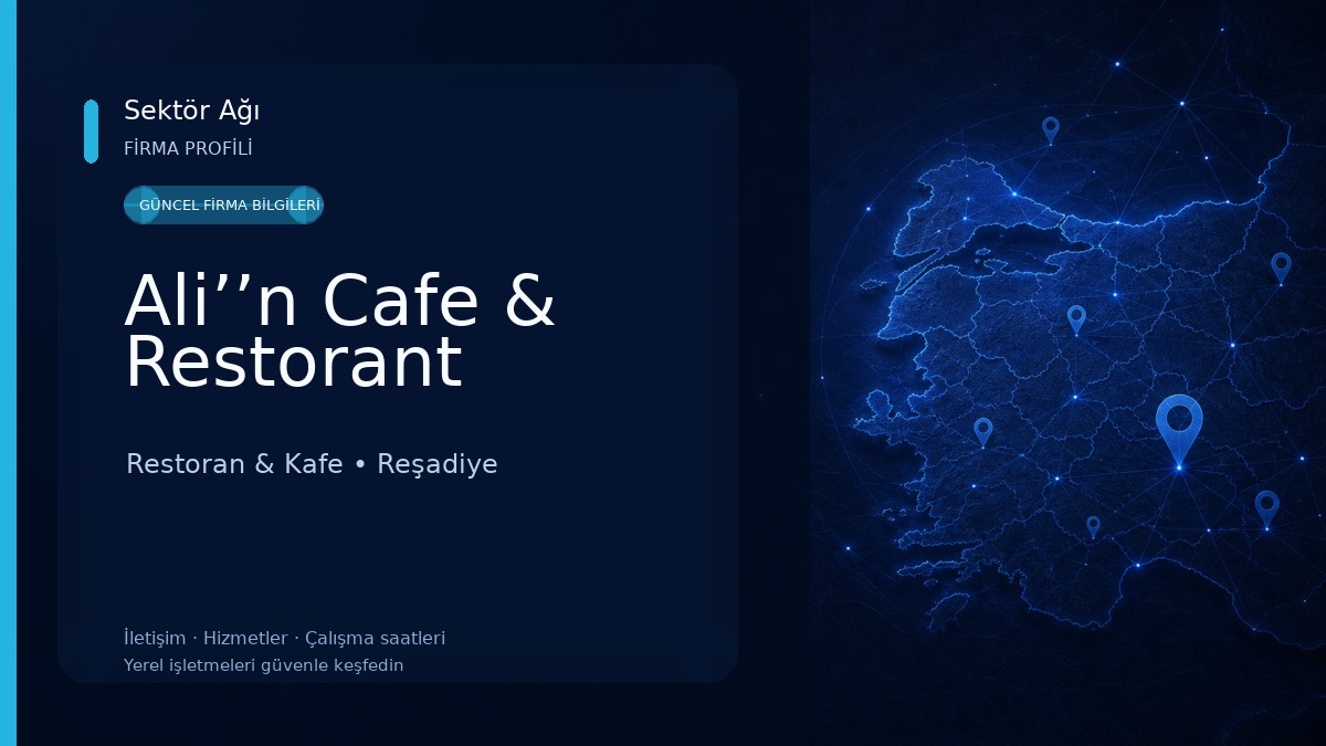 Ali’’n Cafe & Restorant Restoran & Kafe