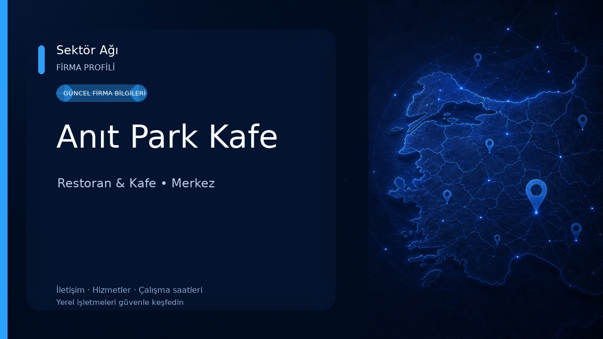 Anıt Park Kafe Restoran & Kafe