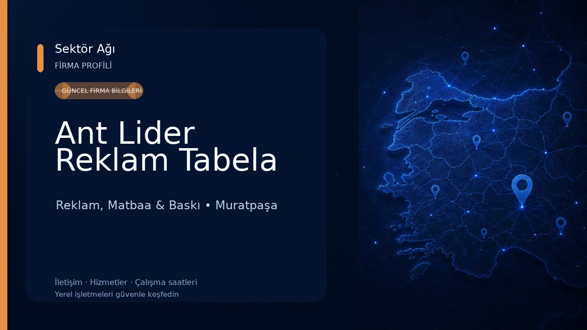 Ant Lider Reklam Tabela
