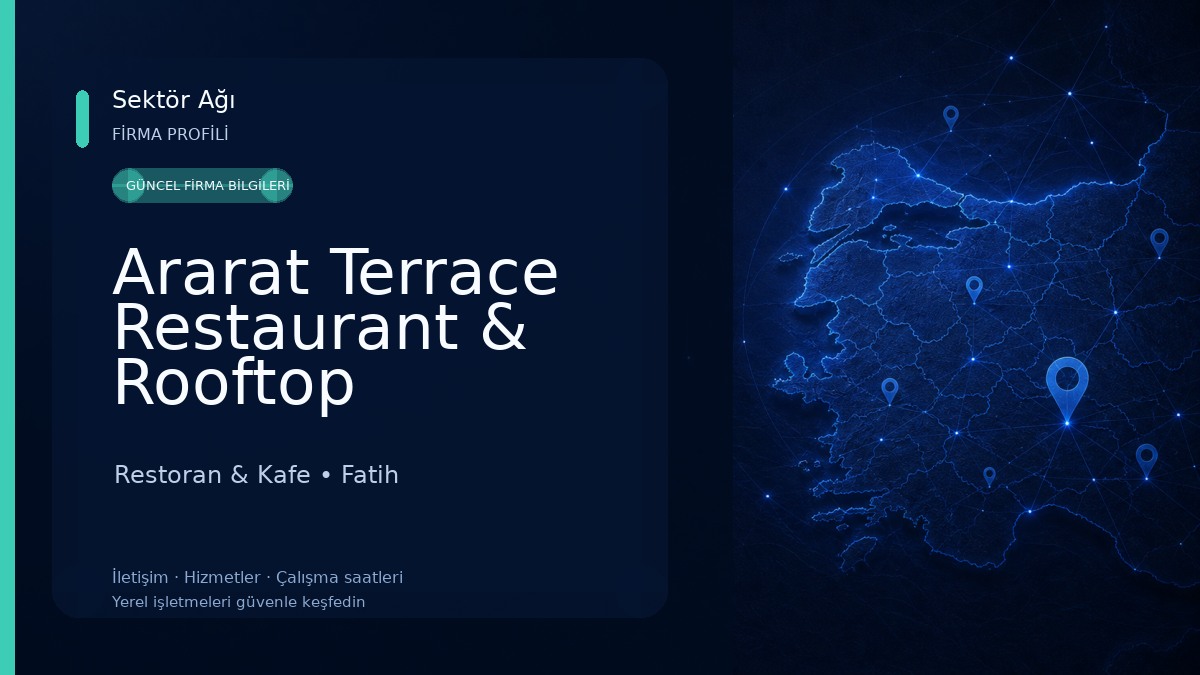 Ararat Terrace Restaurant & Rooftop Restoran & Kafe
