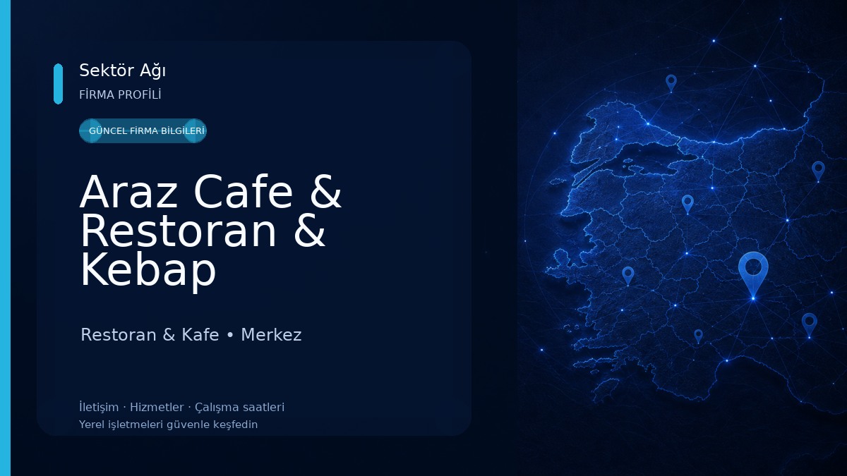 Araz Cafe & Restoran & Kebap