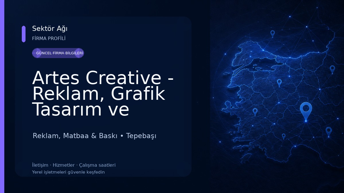 Artes Creative - Reklam, Grafik Tasarım ve İnternet Hizmetleri