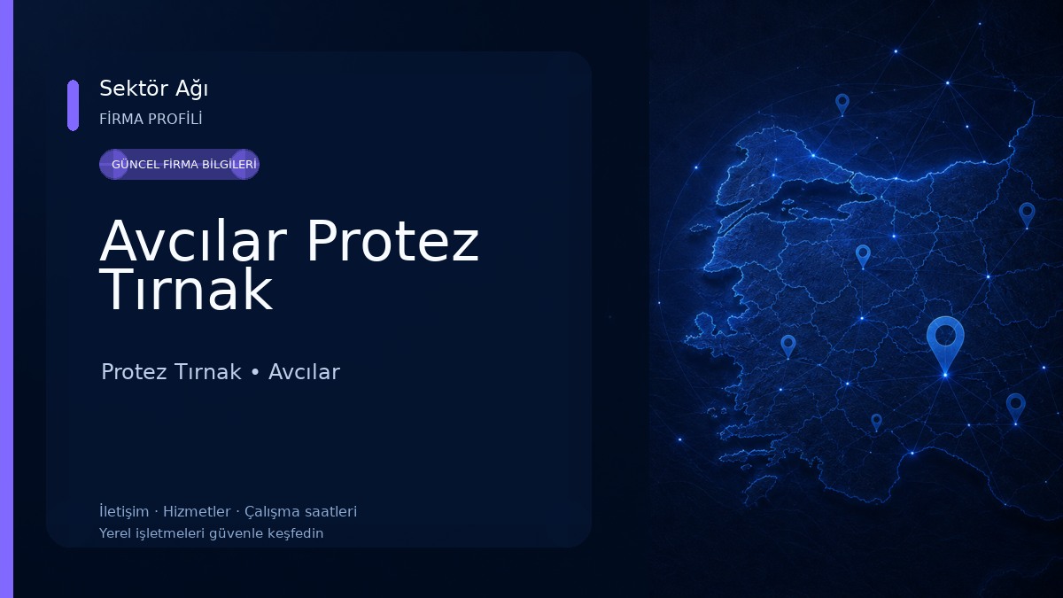 Avcılar Protez Tırnak Protez Tırnak