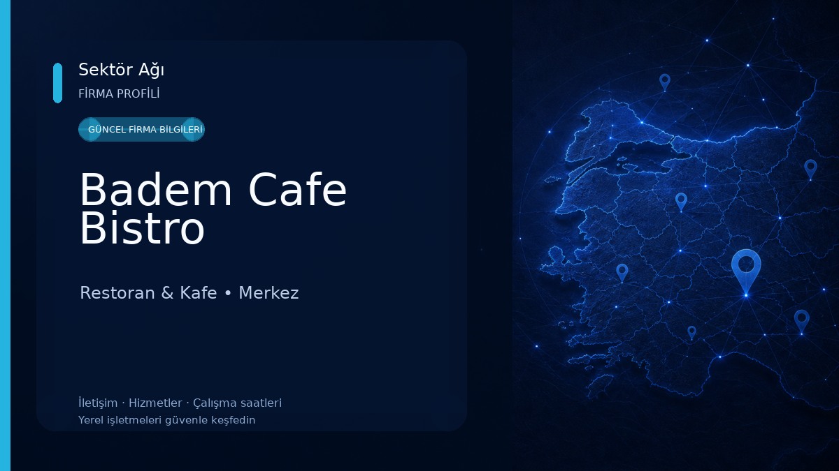 Badem Cafe Bistro Restoran & Kafe