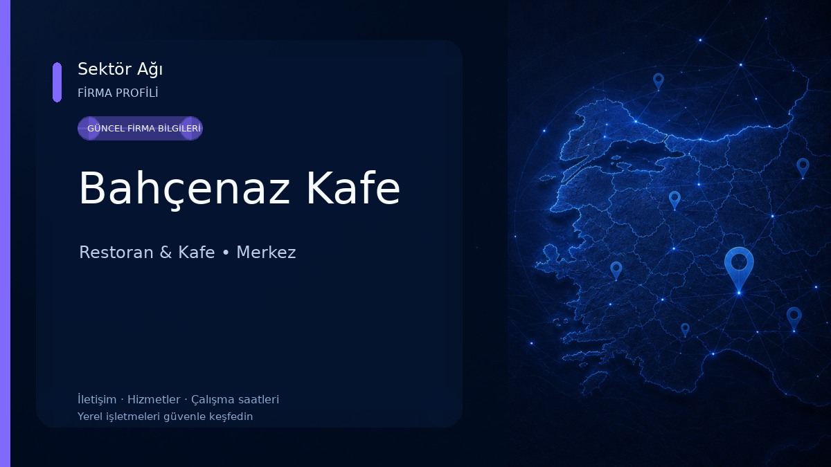 Bahçenaz Kafe Restoran & Kafe