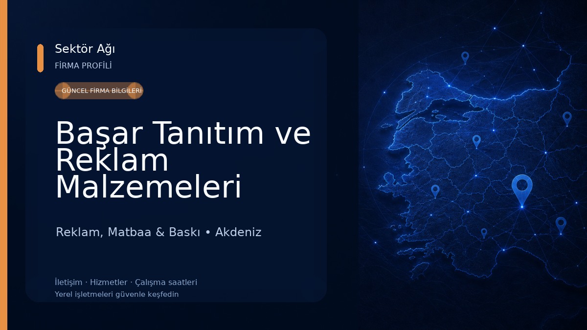 Başar Tanıtım ve Reklam Malzemeleri