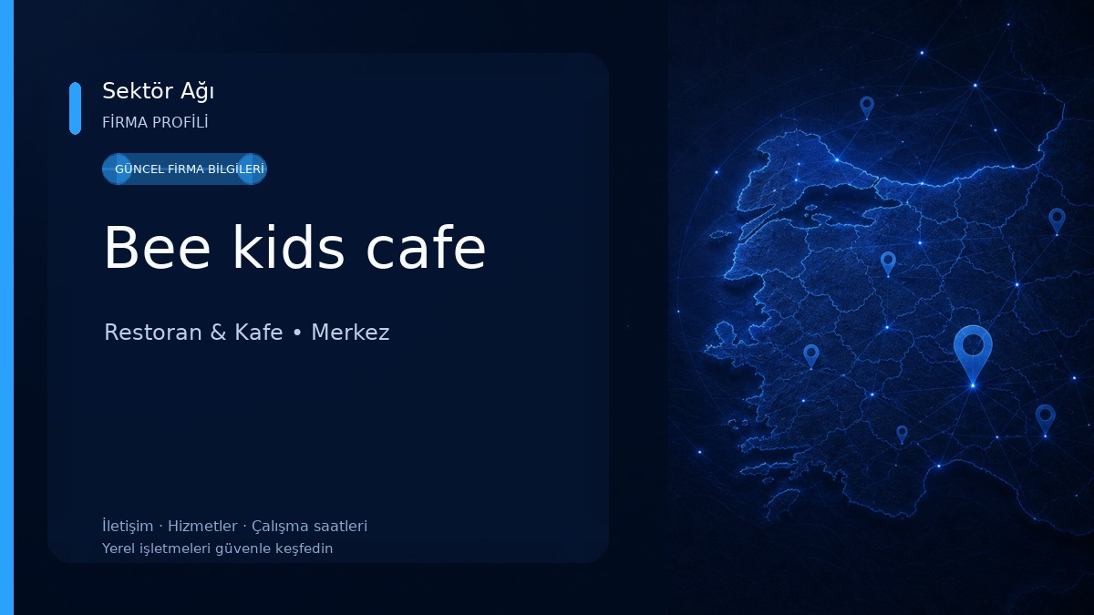 Bee kids cafe