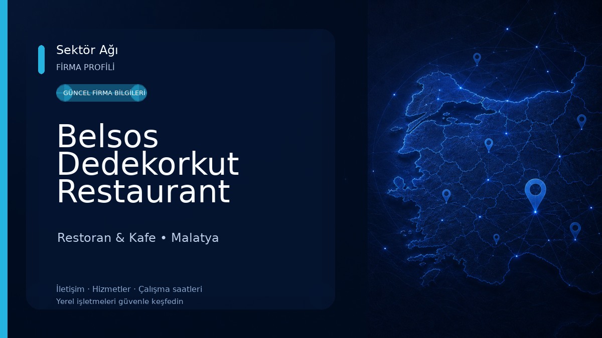 Belsos Dedekorkut Restaurant Restoran & Kafe