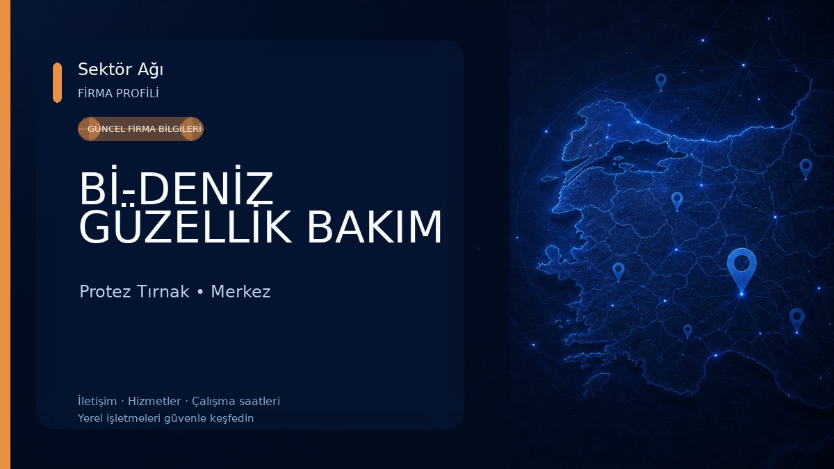 Bİ-DENİZ GÜZELLİK BAKIM Protez Tırnak