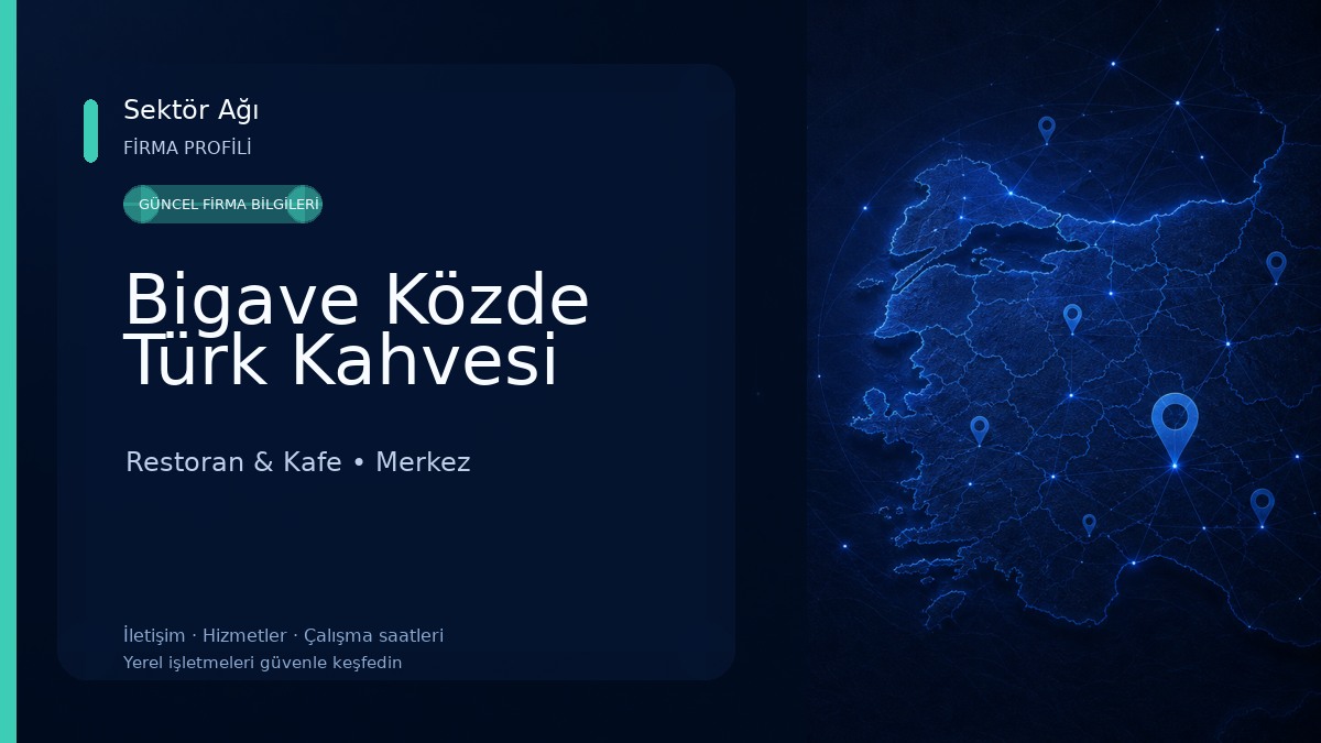 Bigave Közde Türk Kahvesi Restoran & Kafe