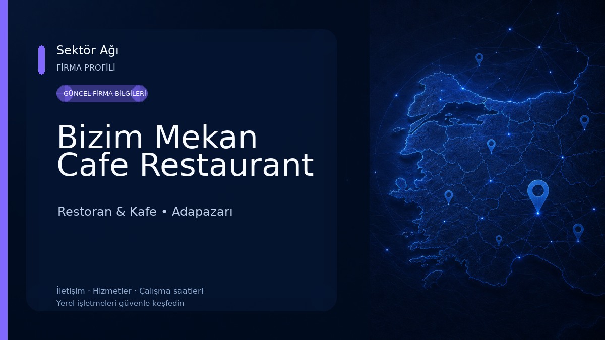 Bizim Mekan Cafe Restaurant Restoran & Kafe