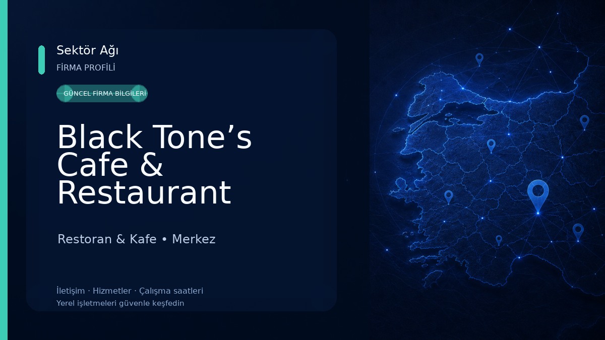 Black Tone’s Cafe & Restaurant