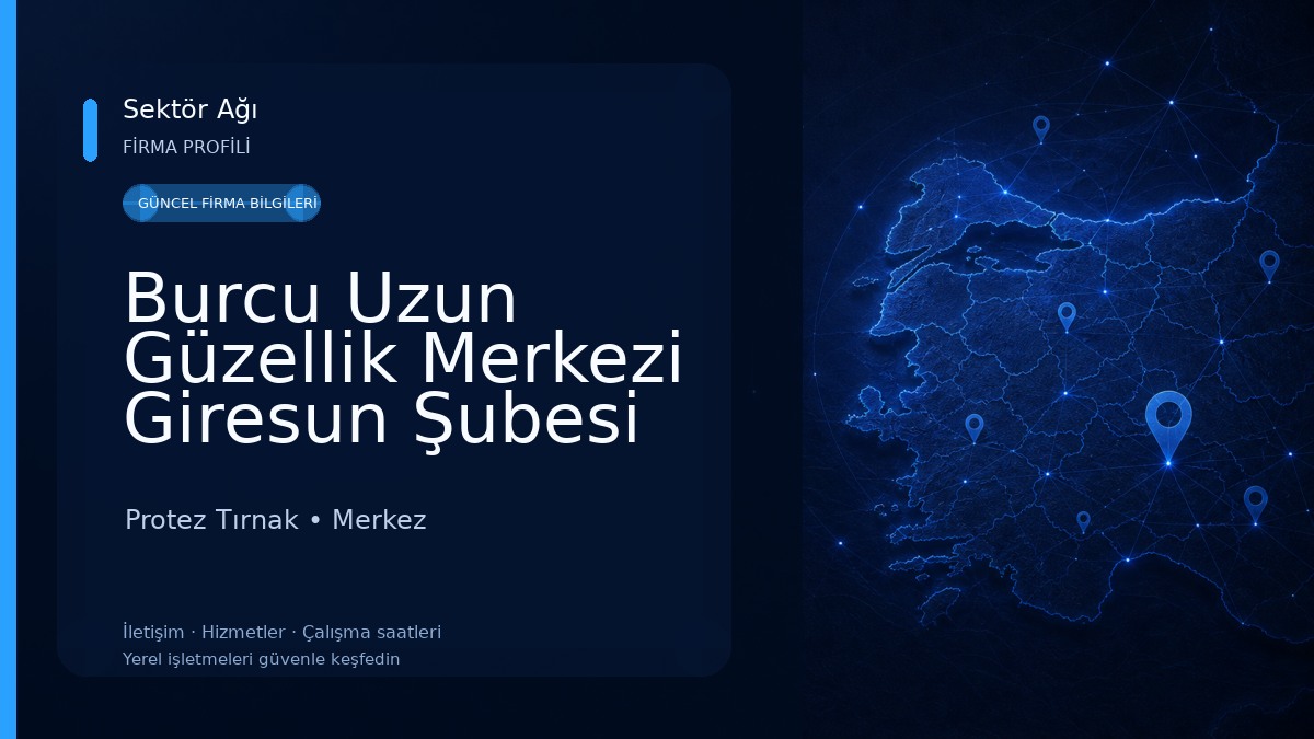 Burcu Uzun Güzellik Merkezi Giresun Şubesi Protez Tırnak