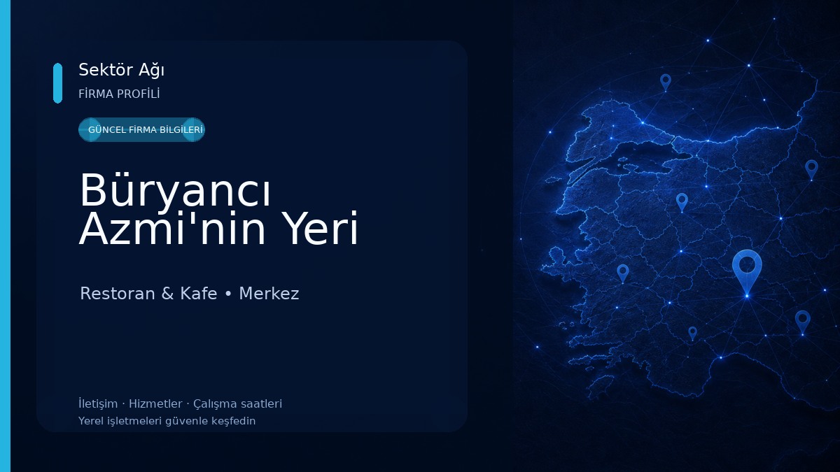 Büryancı Azmi'nin Yeri Restoran & Kafe