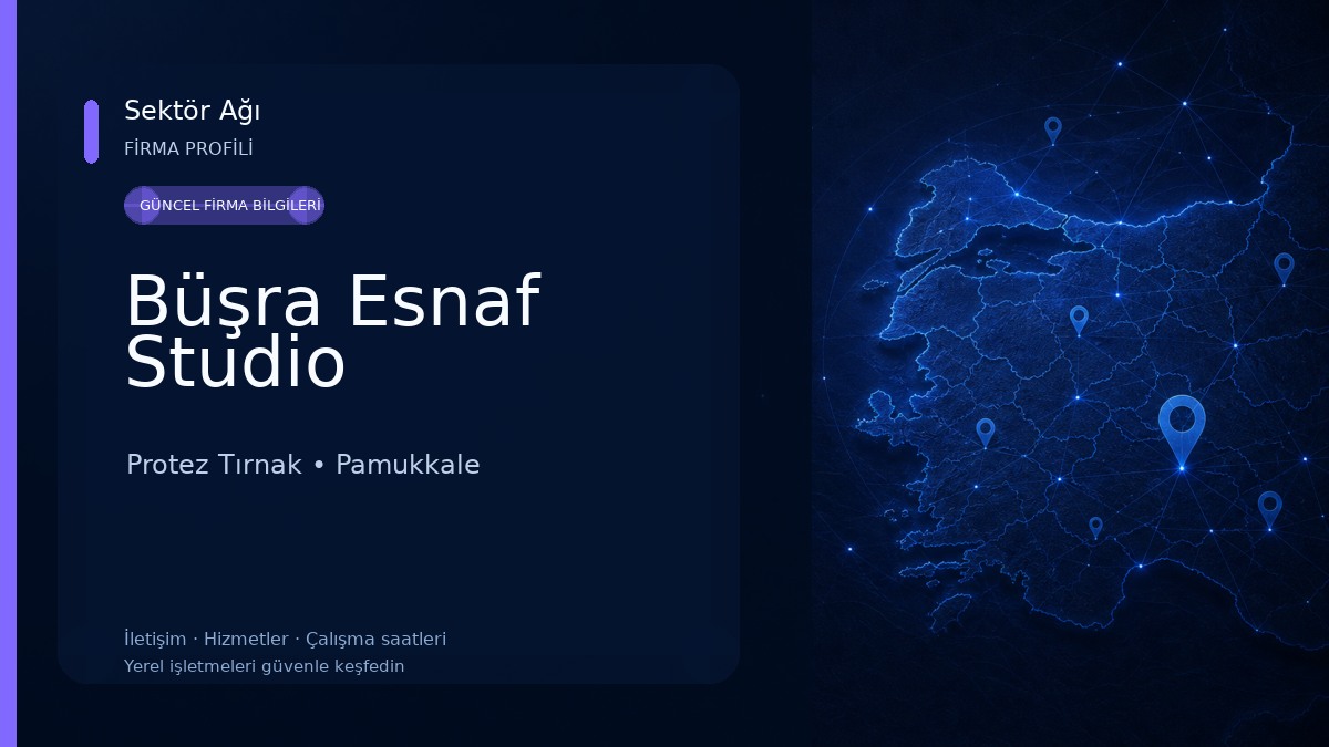Büşra Esnaf Studio Protez Tırnak