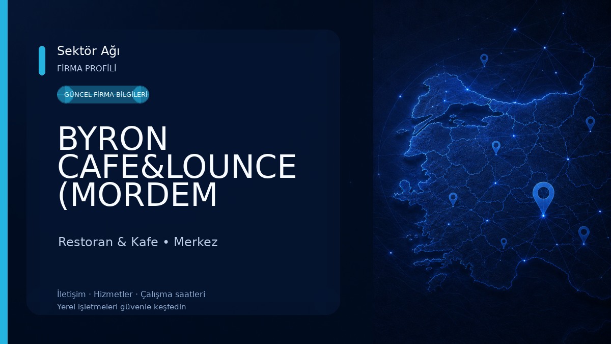 BYRON CAFE&LOUNCE (MORDEM GROUP)