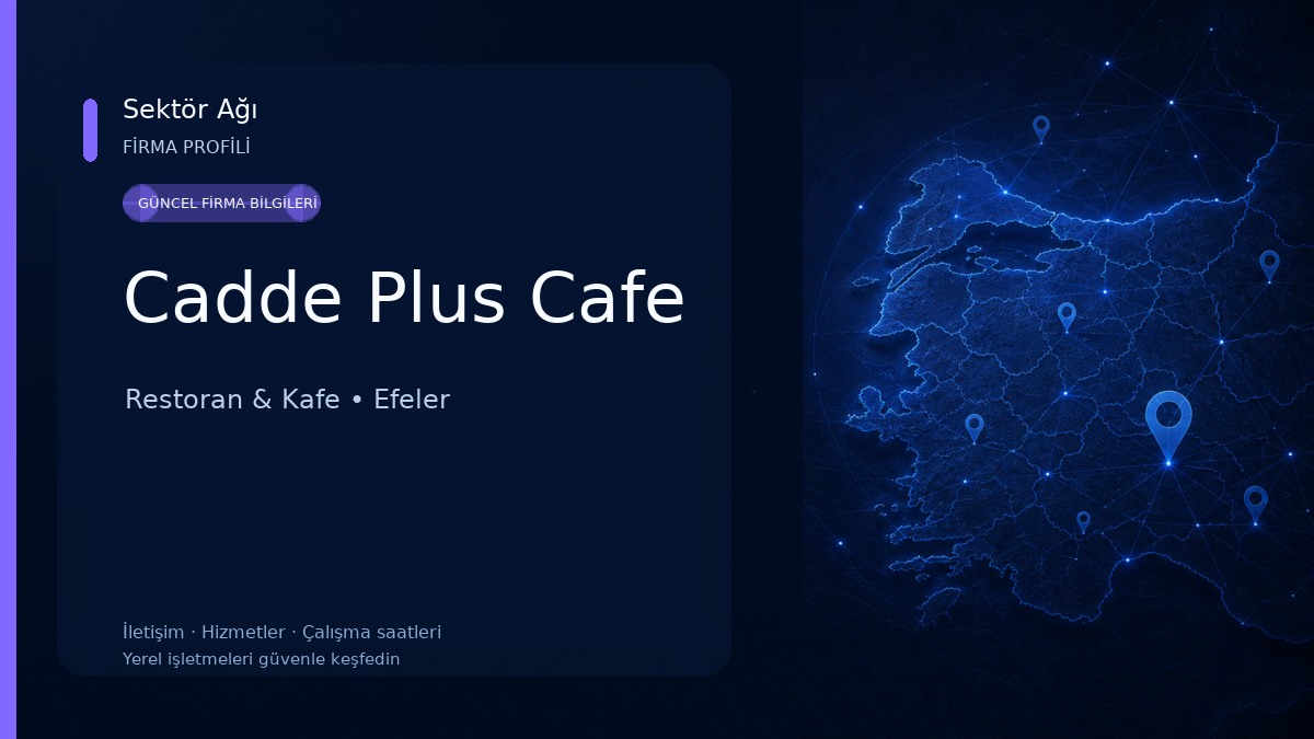 Cadde Plus Cafe