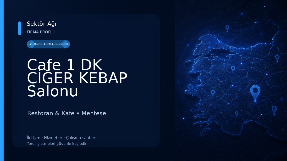 Cafe 1 DK CİĞER KEBAP Salonu Restoran & Kafe