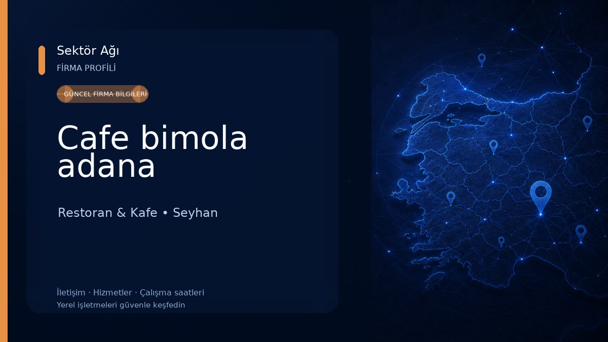 Cafe bimola adana