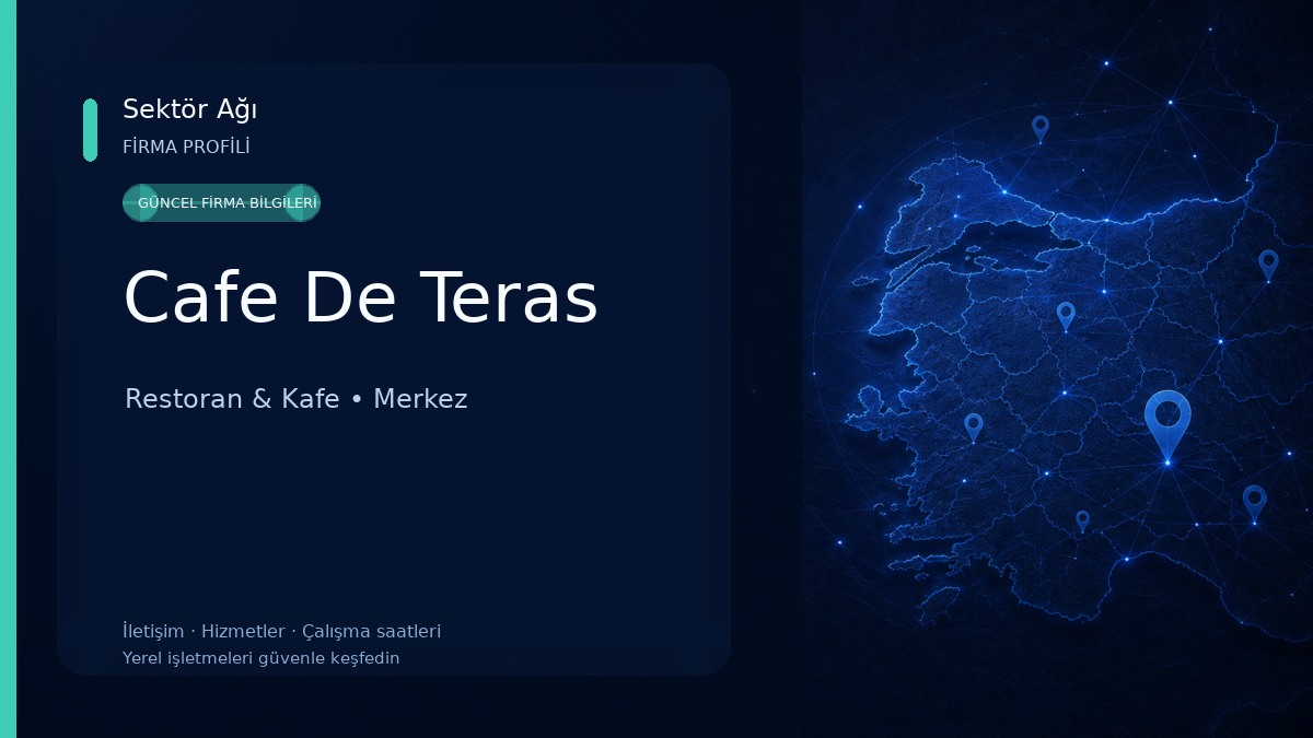 Cafe De Teras