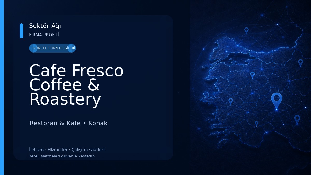 Cafe Fresco Coffee & Roastery Restoran & Kafe