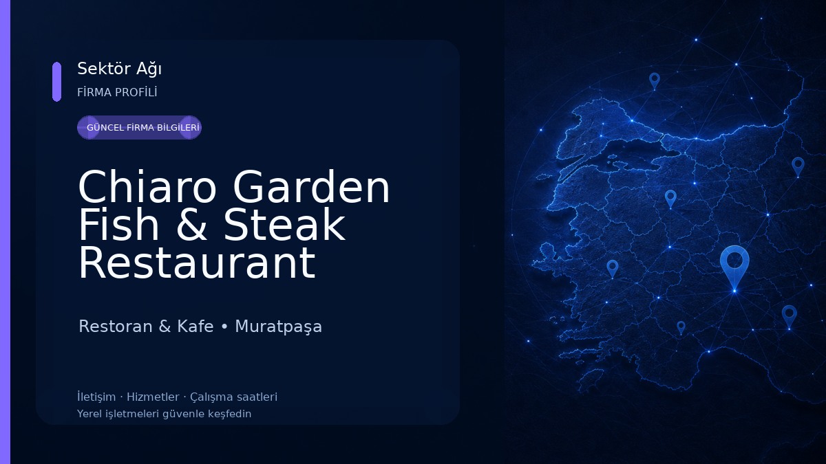 Chiaro Garden Fish & Steak Restaurant Restoran & Kafe