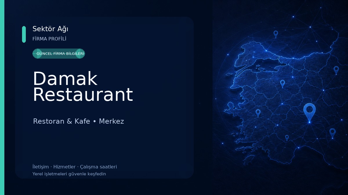 Damak Restaurant Restoran & Kafe