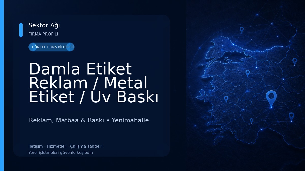 Damla Etiket Reklam / Metal Etiket / Uv Baskı / Lazer Markalama / Dijital Baskı /Lazer Kesim
