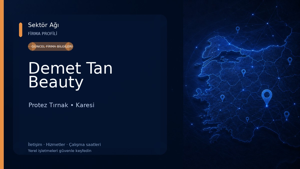 Demet Tan Beauty Protez Tırnak