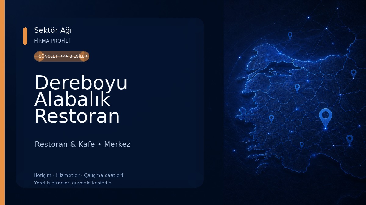 Dereboyu Alabalık Restoran