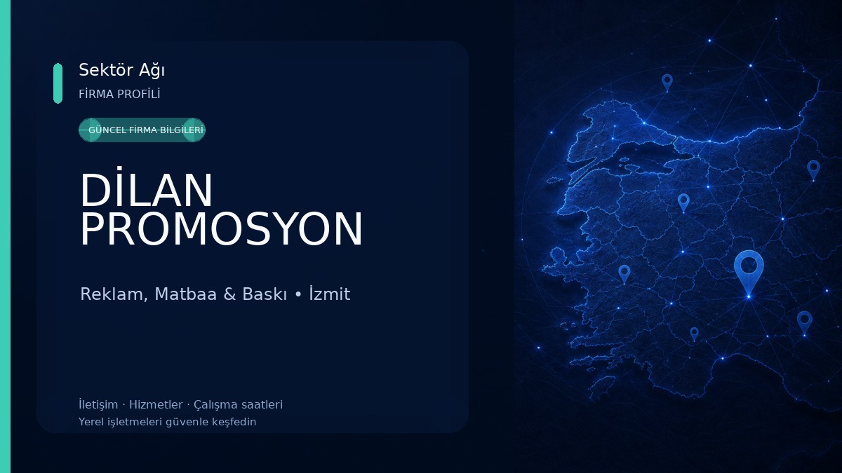 DİLAN PROMOSYON Reklam, Matbaa & Baskı