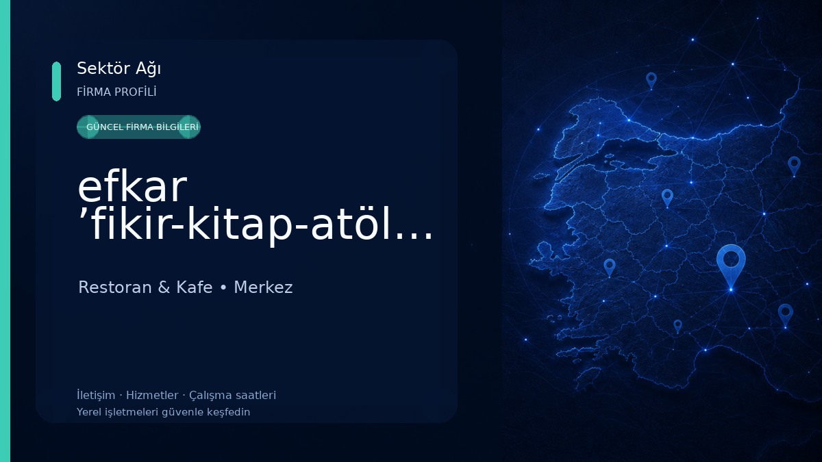 efkar ’fikir-kitap-atölye’