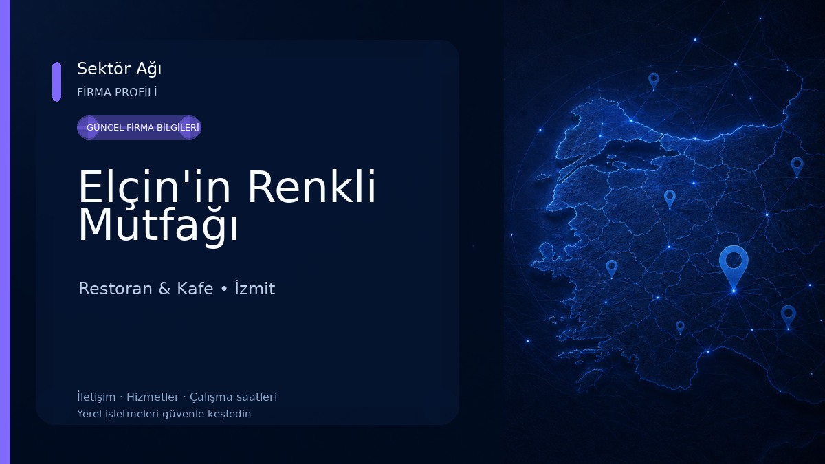 Elçin'in Renkli Mutfağı Restoran & Kafe