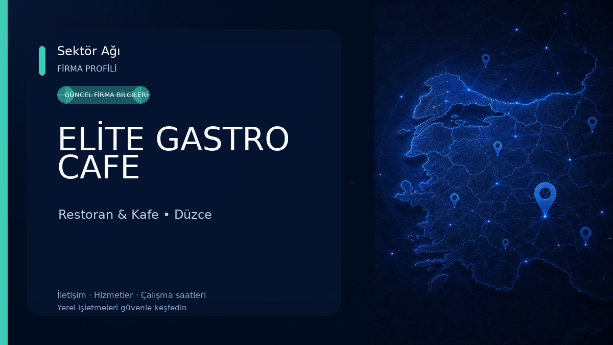 ELİTE GASTRO CAFE