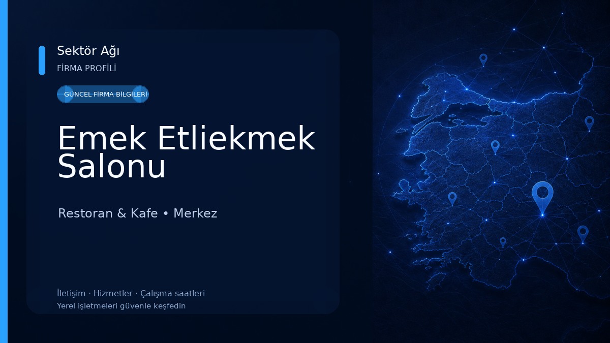 Emek Etliekmek Salonu Restoran & Kafe