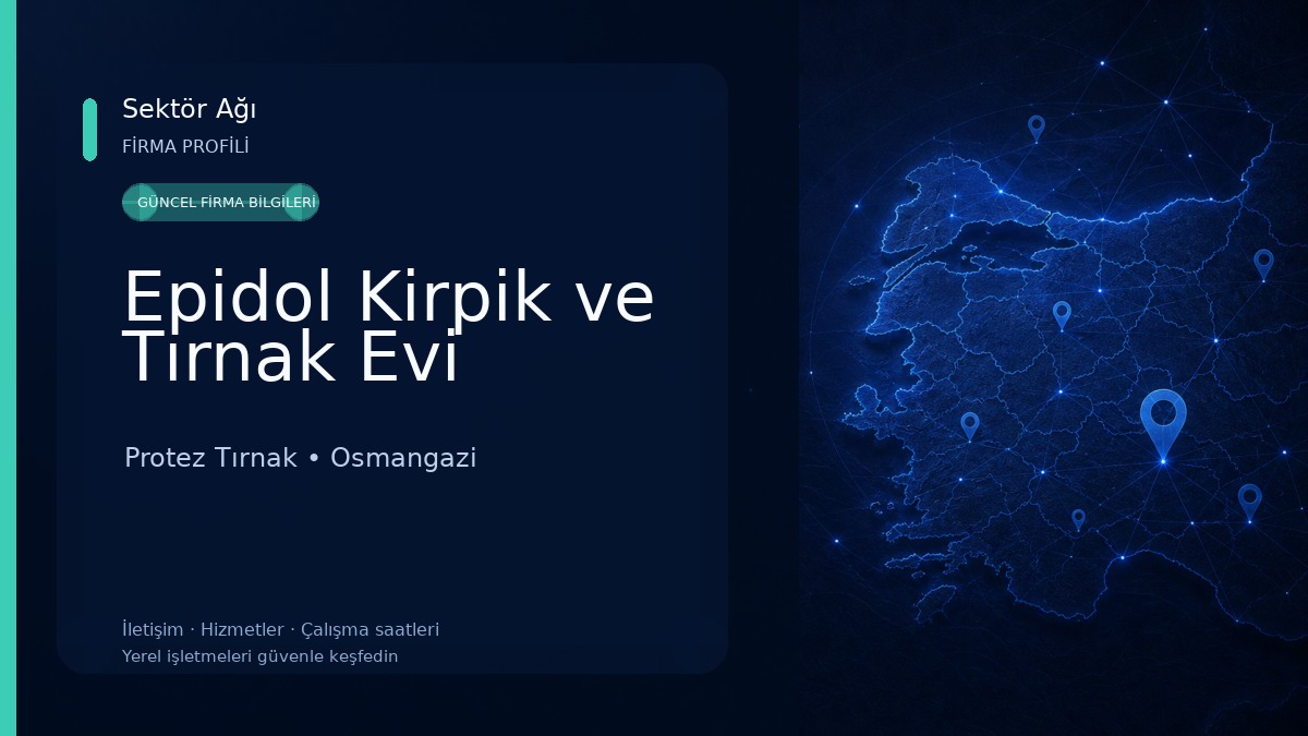 Epidol Kirpik ve Tırnak Evi Protez Tırnak