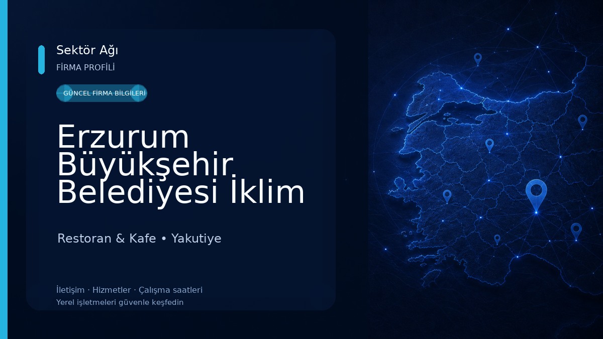 Erzurum Büyükşehir Belediyesi İklim Ve Sıfır Atık Kafe Restoran & Kafe