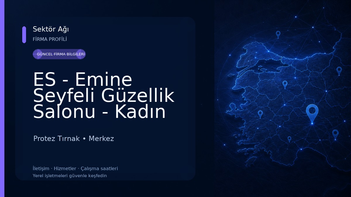 ES - Emine Seyfeli Güzellik Salonu - Kadın Kuaförü
