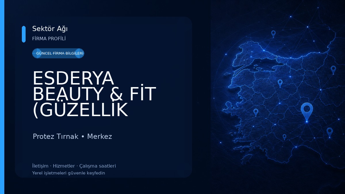 ESDERYA BEAUTY & FİT (GÜZELLİK SALONU) Protez Tırnak