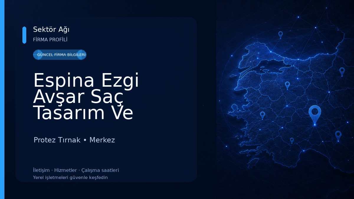 Espina Ezgi Avşar Saç Tasarım Ve Güzelik Merkezi