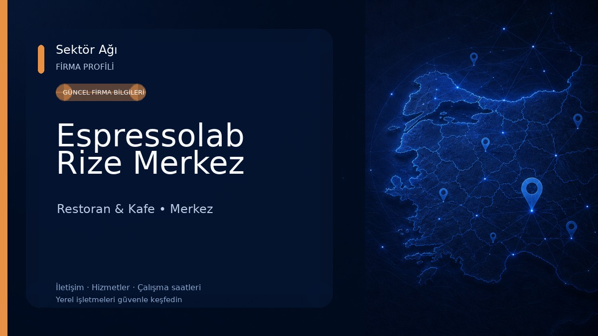Espressolab Rize Merkez