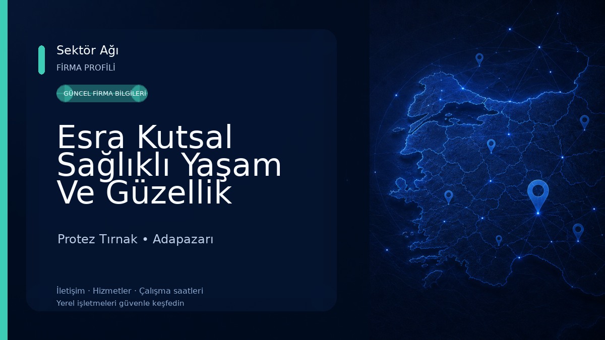 Esra Kutsal Sağlıklı Yaşam Ve Güzellik Salonu