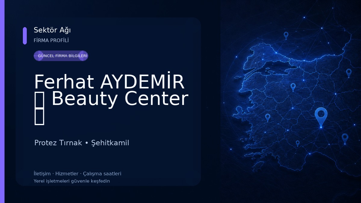 Ferhat AYDEMİR ✨ Beauty Center ✨ Protez Tırnak