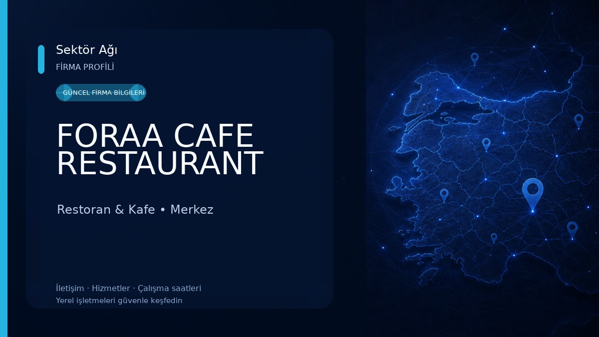 FORAA CAFE RESTAURANT