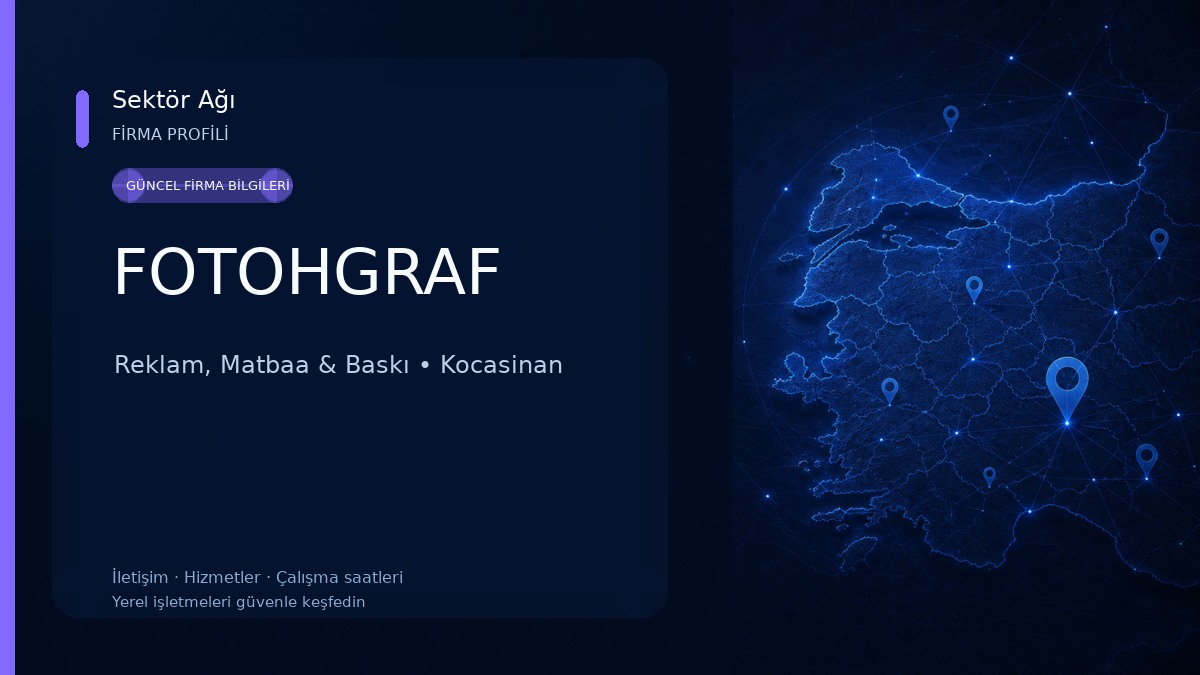 FOTOHGRAF Reklam, Matbaa & Baskı